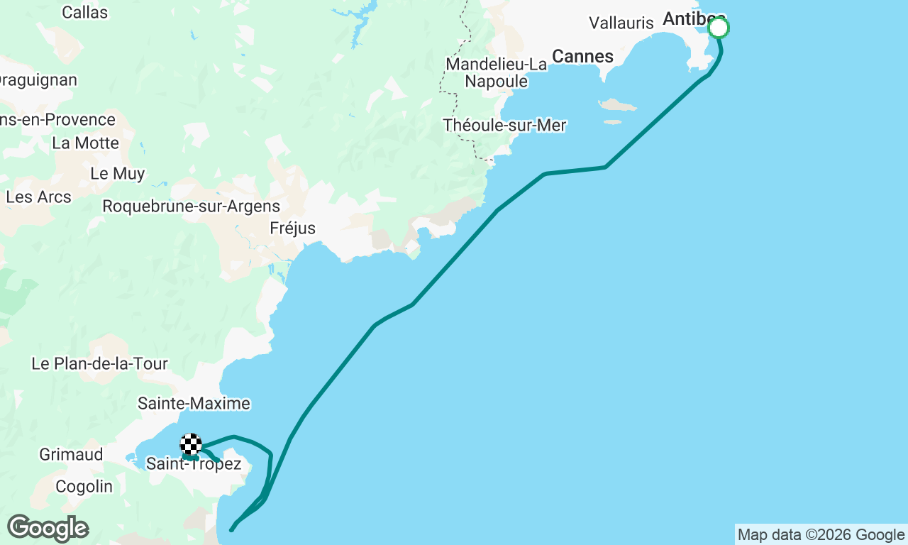 Voyage map
