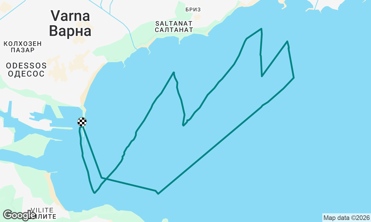 Voyage map
