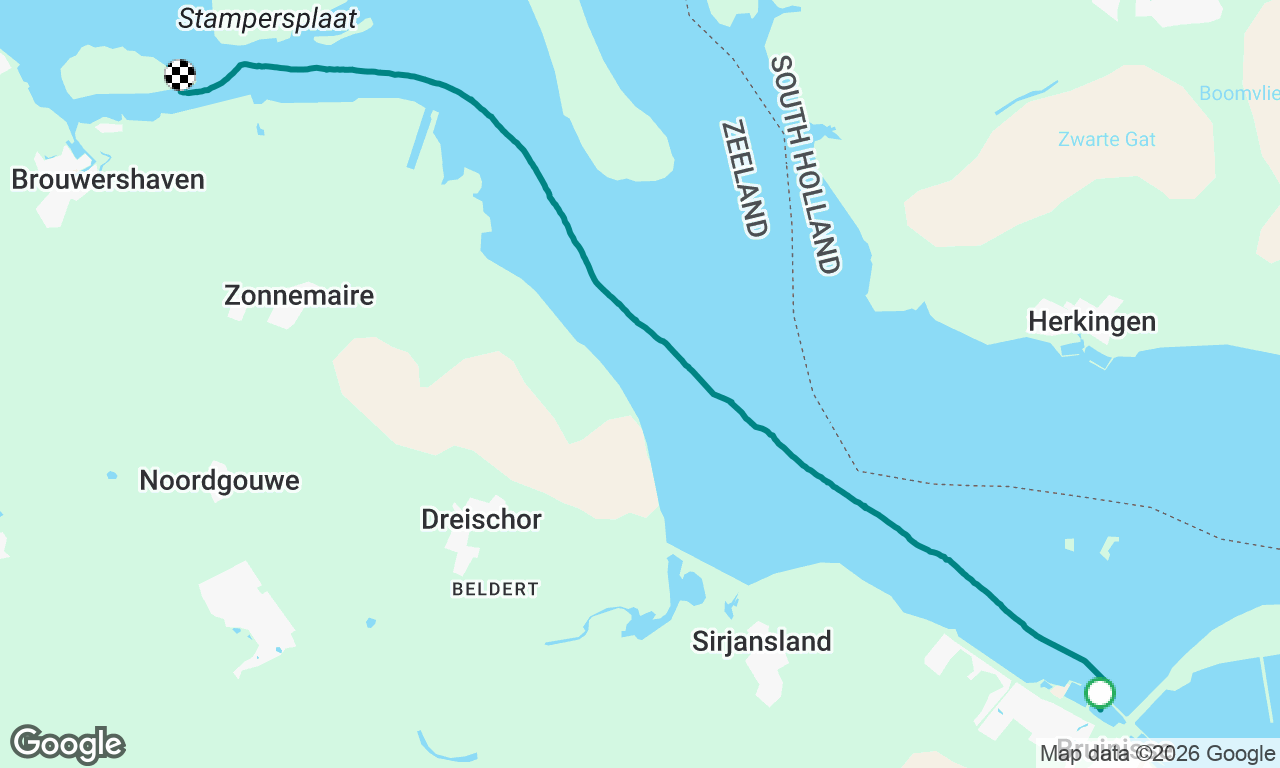 Bruinisse to Dwars in den Weg