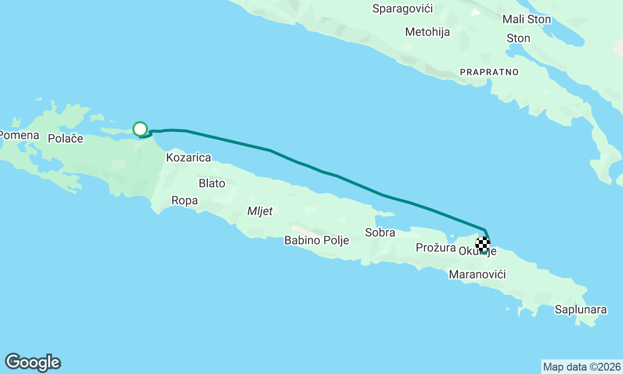 Voyage map