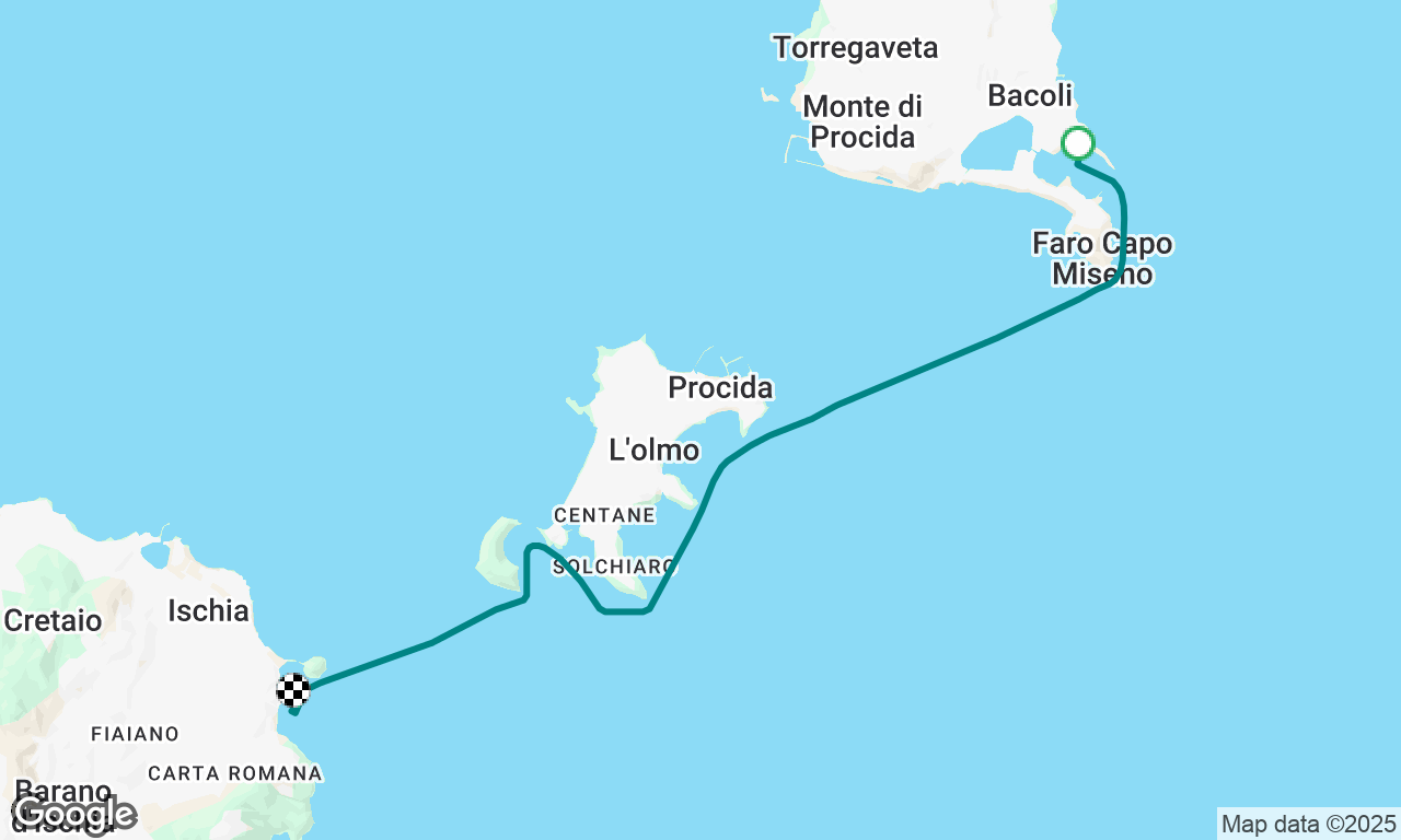 Bacoli to Ischia