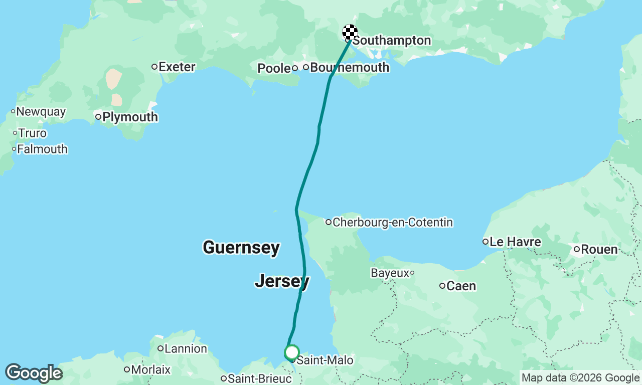 Voyage map