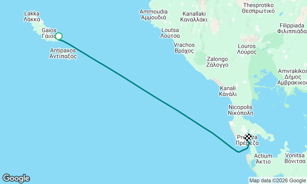 Voyage map