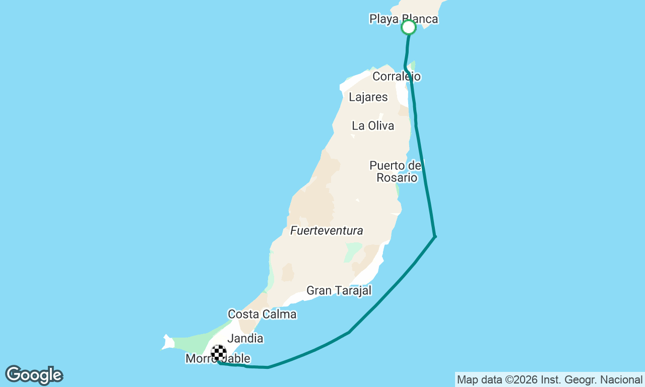 Voyage map