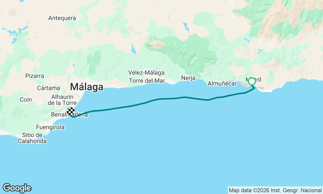 Birthday trip: Motril - Benalmadena