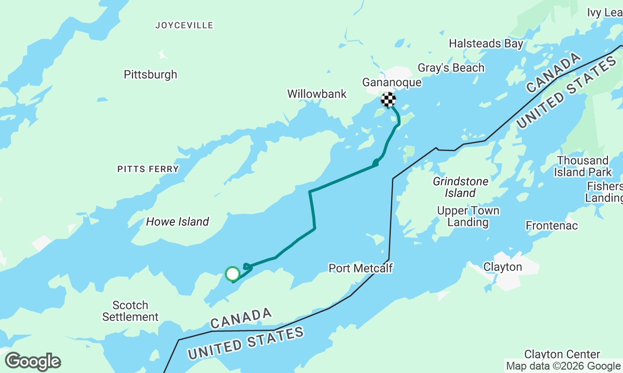 Voyage map