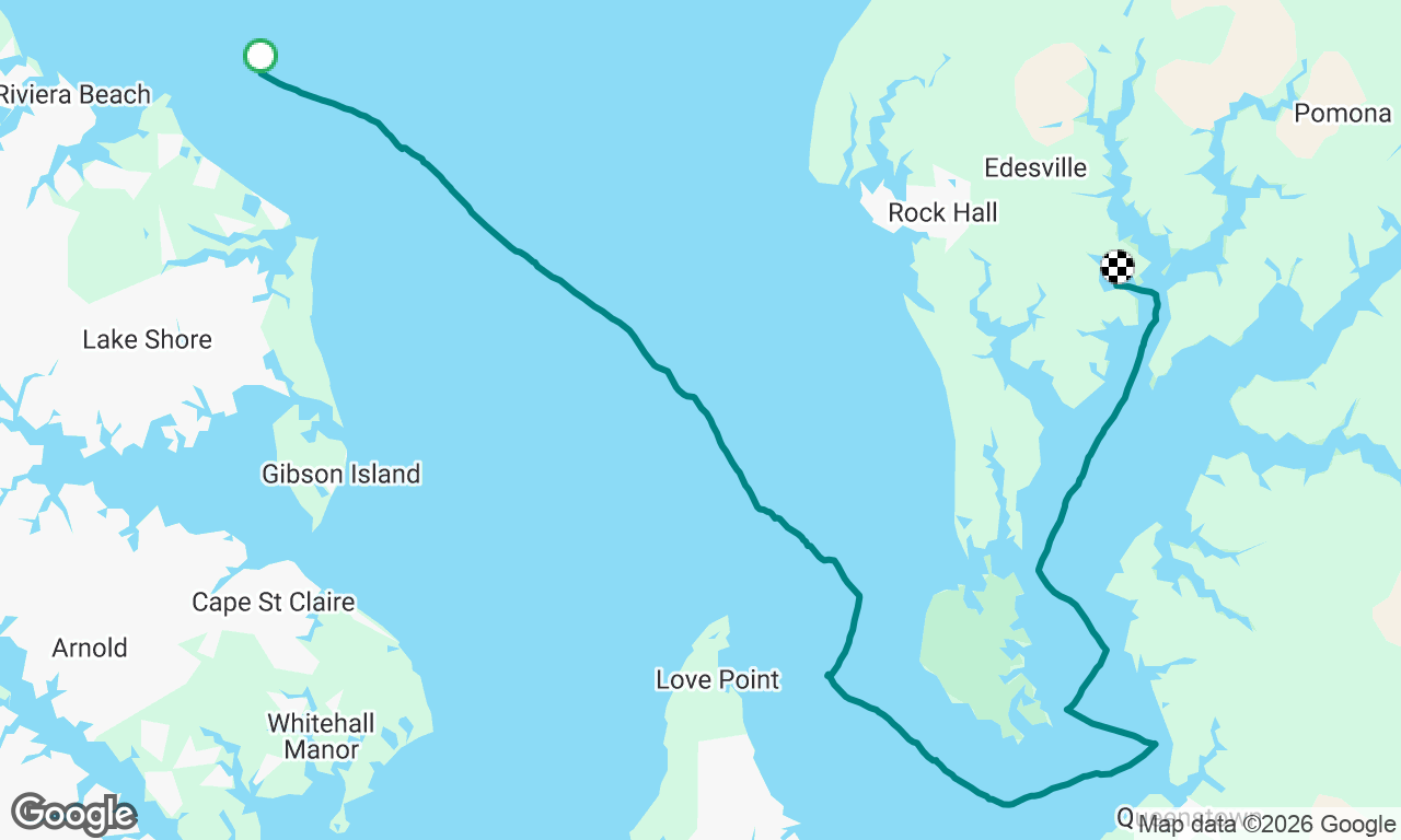 Sail to Langford Bay