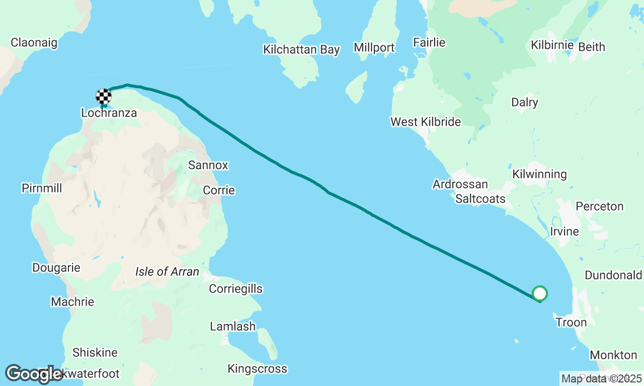 Troon to Loch Ranza