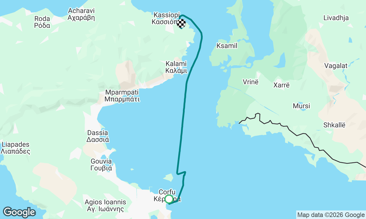 Voyage map
