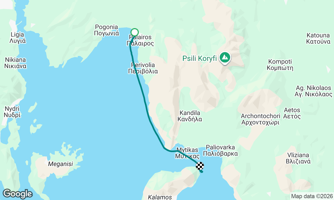 Voyage map
