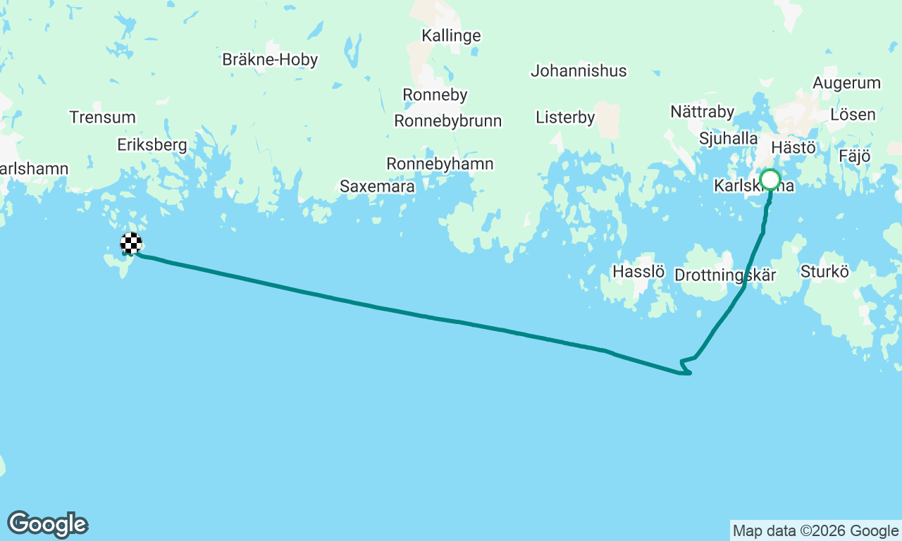 Karlskrona to Tjärö