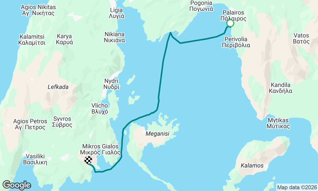 Vounaki Marina (West Mainland Greece) - Sivota (Lefkada) - Day 1