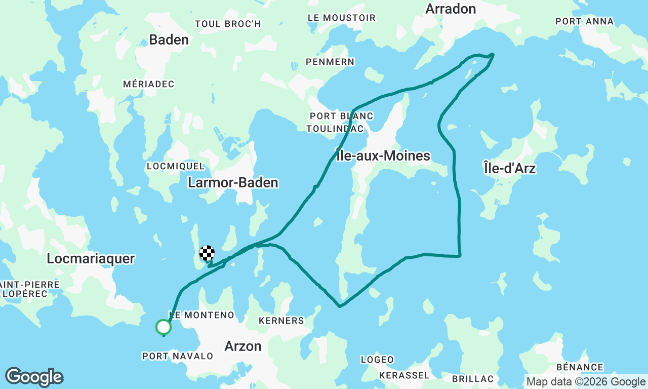 Voyage map