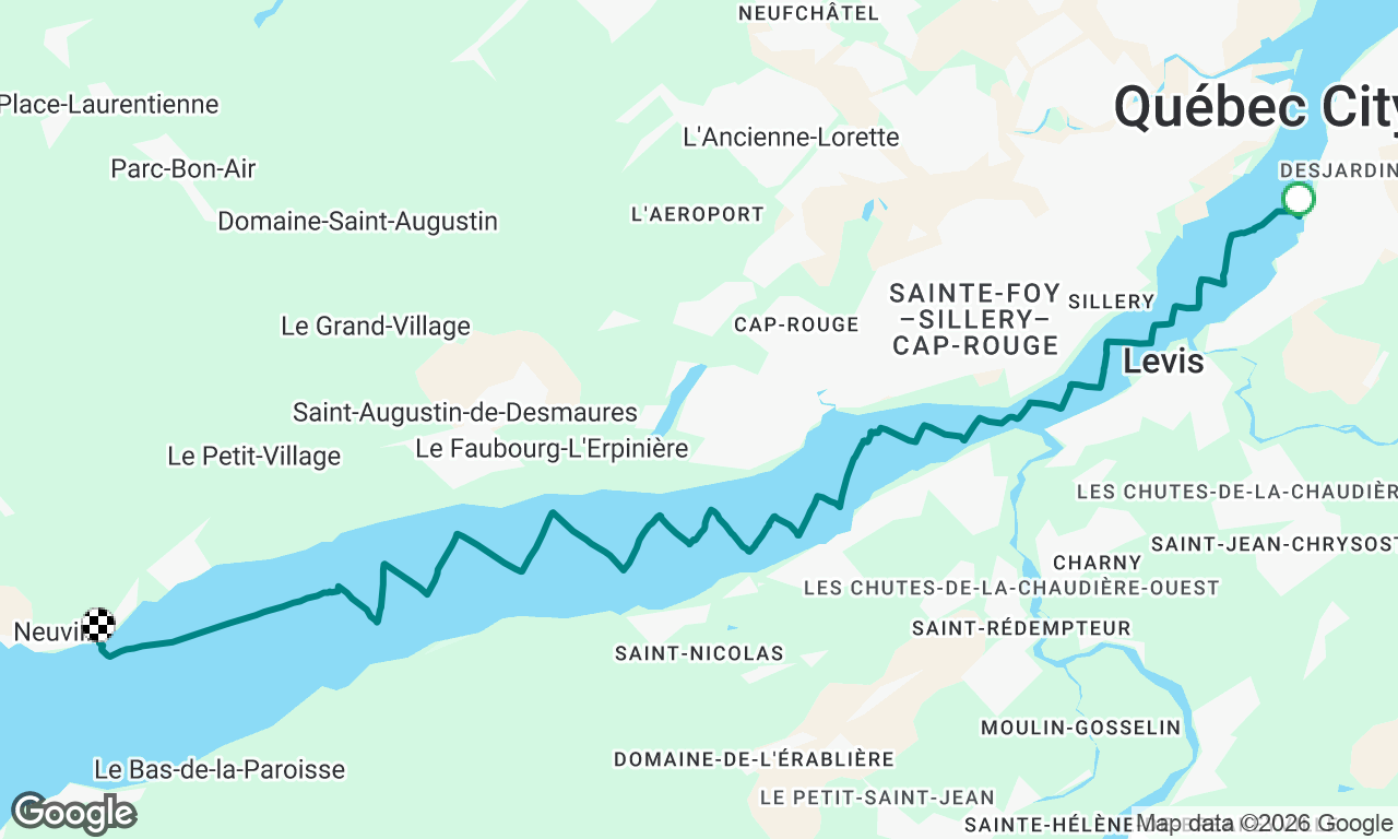Voyage map