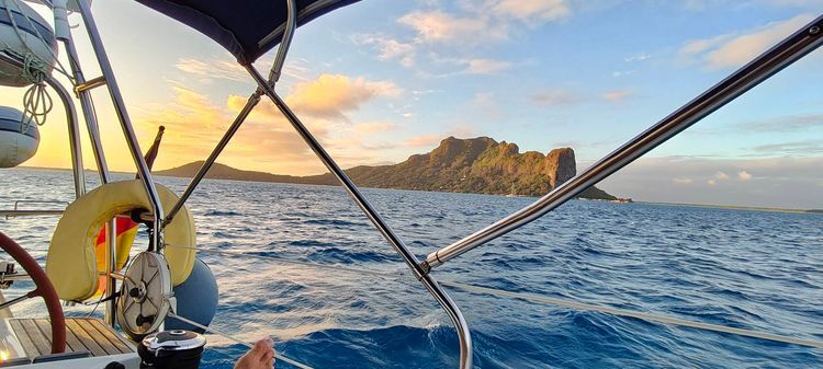 Voyage photo from Raiatea to Maupiti