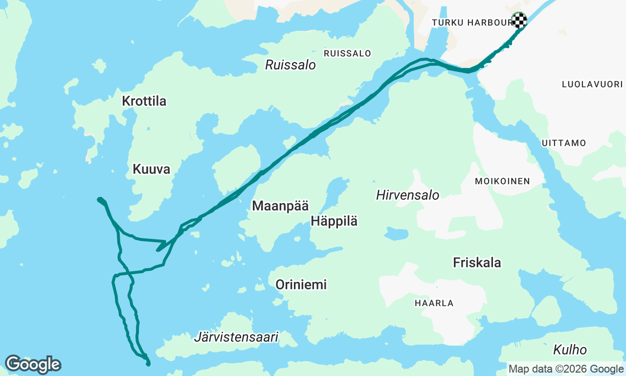 Päiväpurjehdus Airistolla 23.5.2026