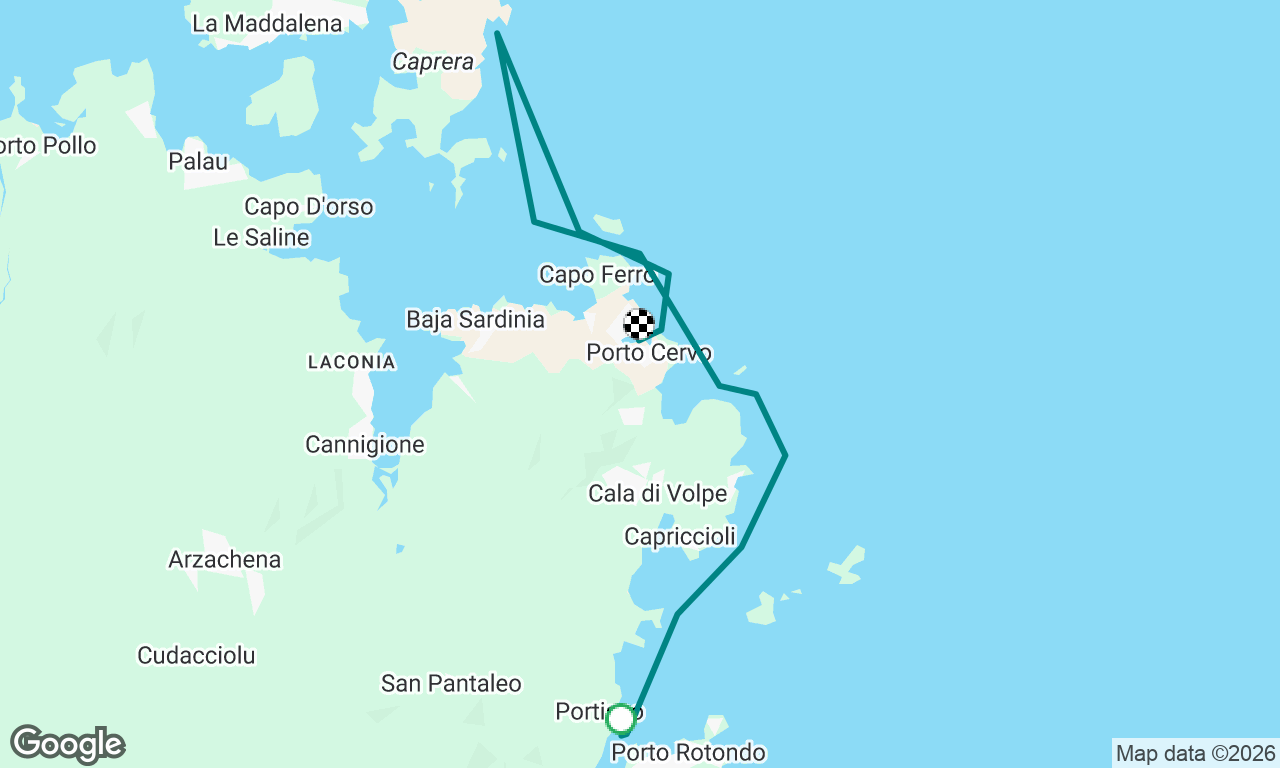 Voyage map