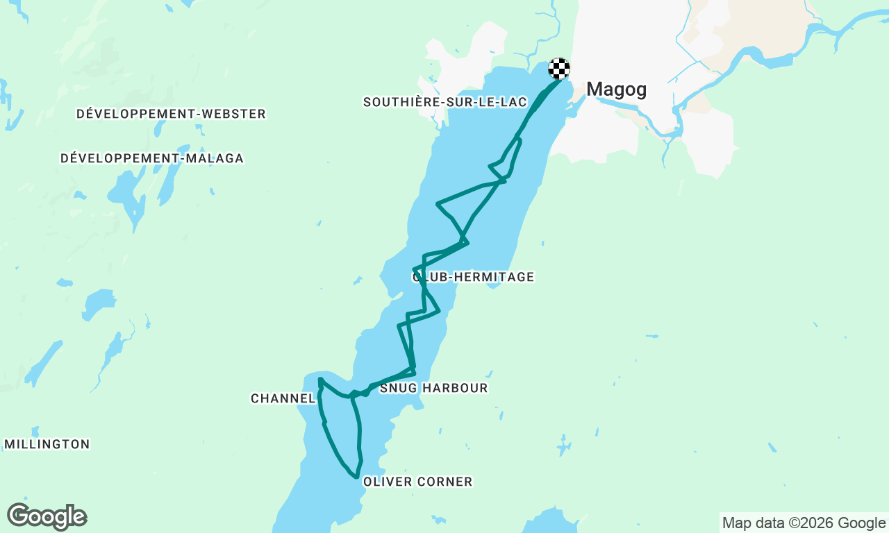 Voyage map