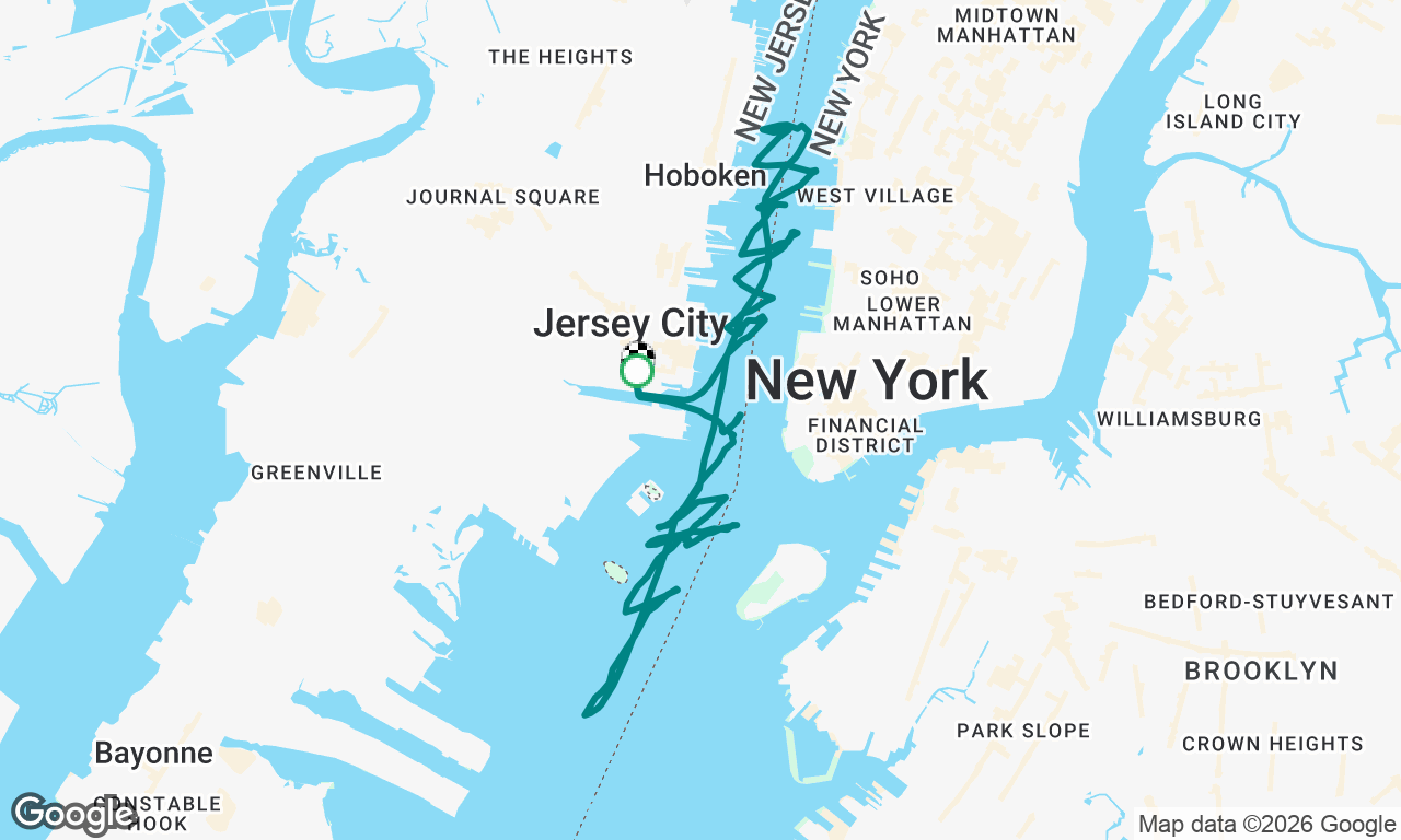 Voyage map