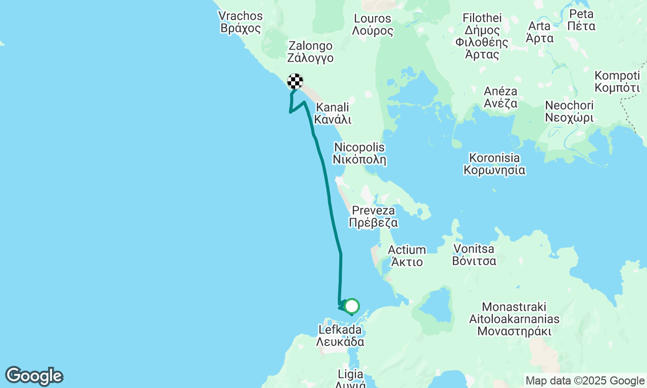 Voyage map