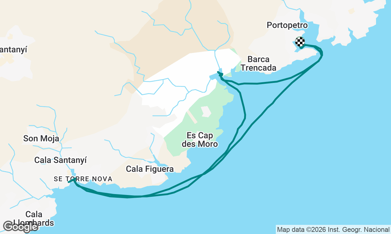 Voyage map