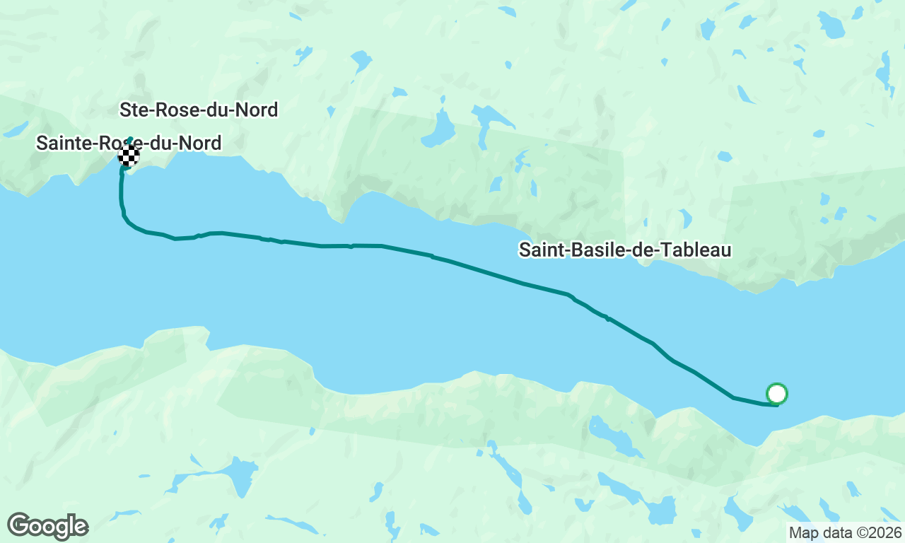 Voyage map