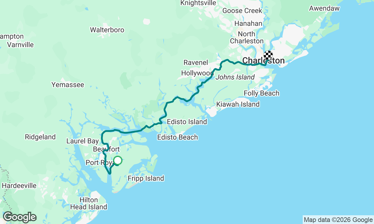 Voyage map