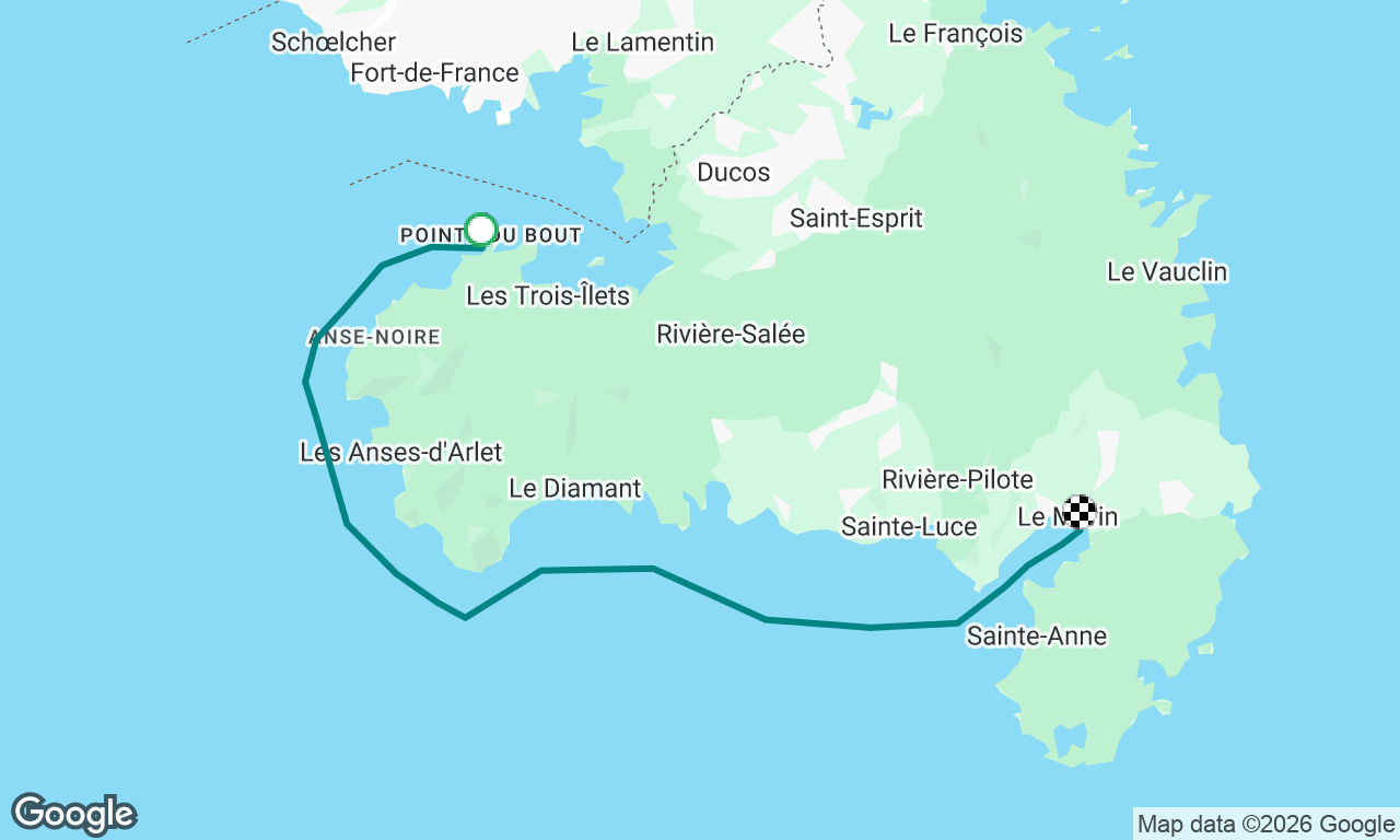 Voyage map