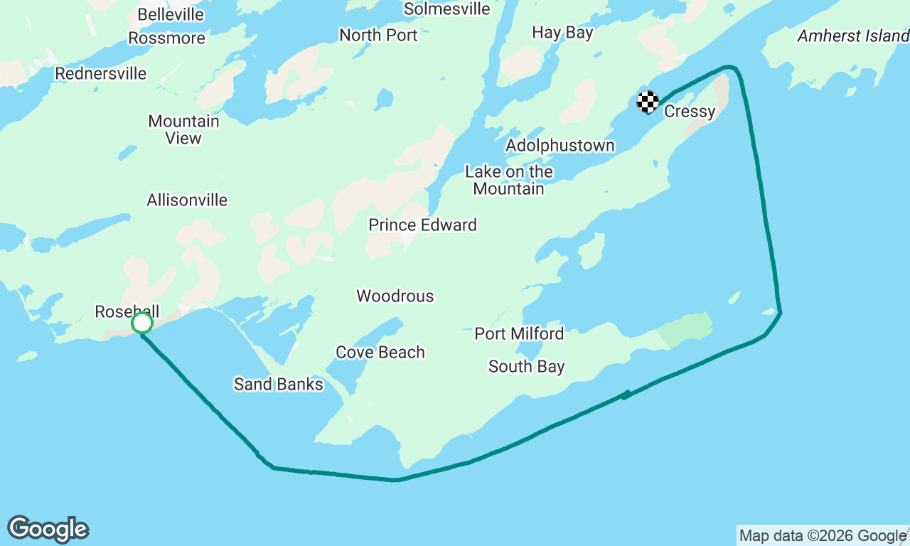 Voyage map
