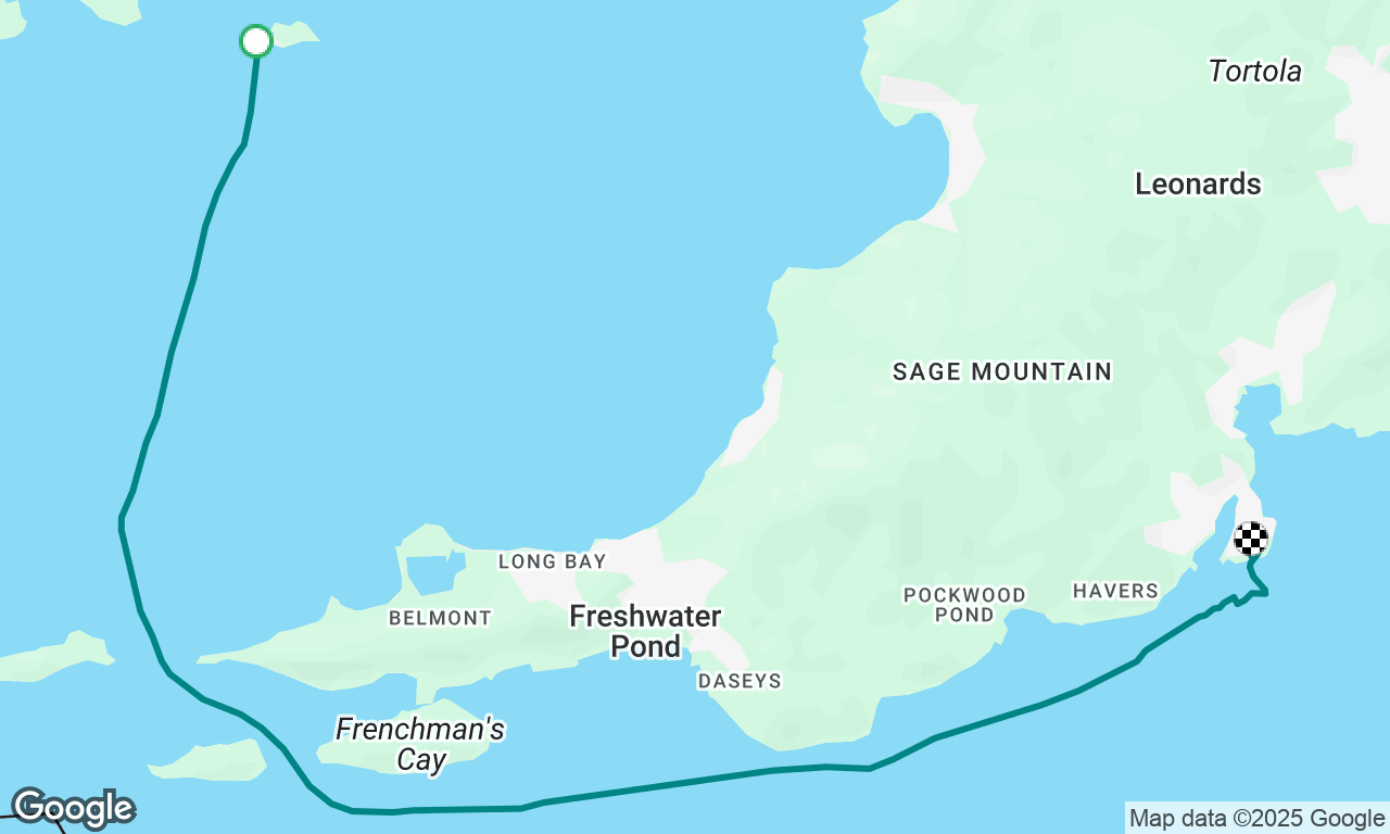 Sandy Cay to Nanny Cay