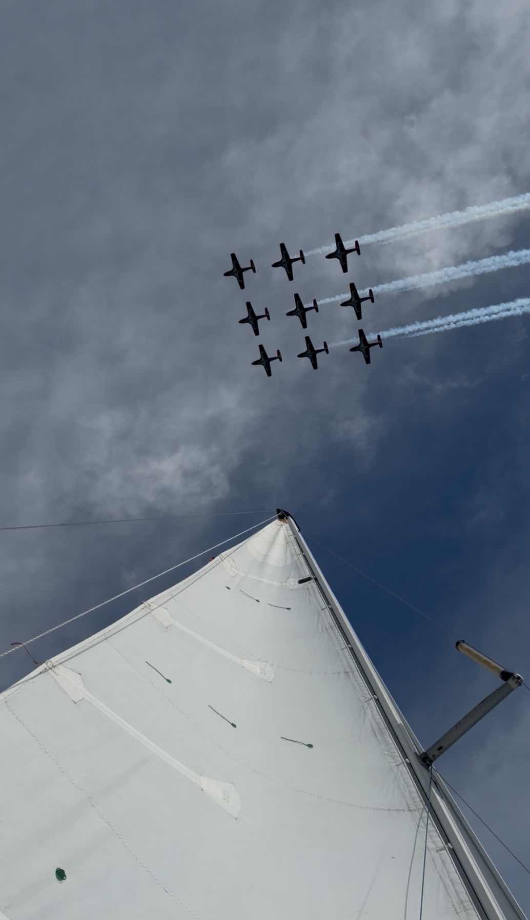 Watching the air show from the far 🔭_F07A0C91-007E-4F32-BEE7-677108D4EC6D