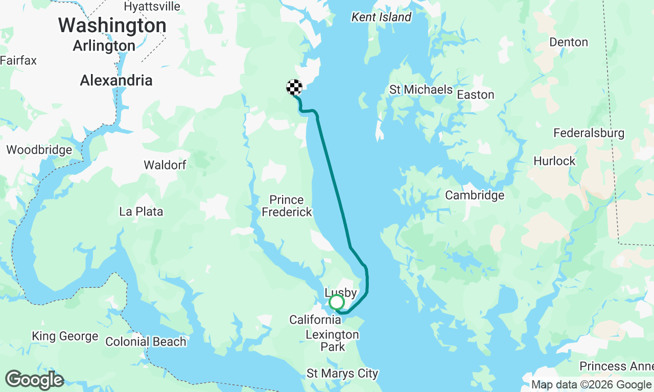 Voyage map