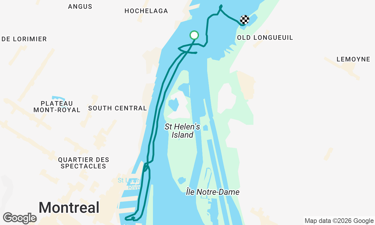 Voyage map