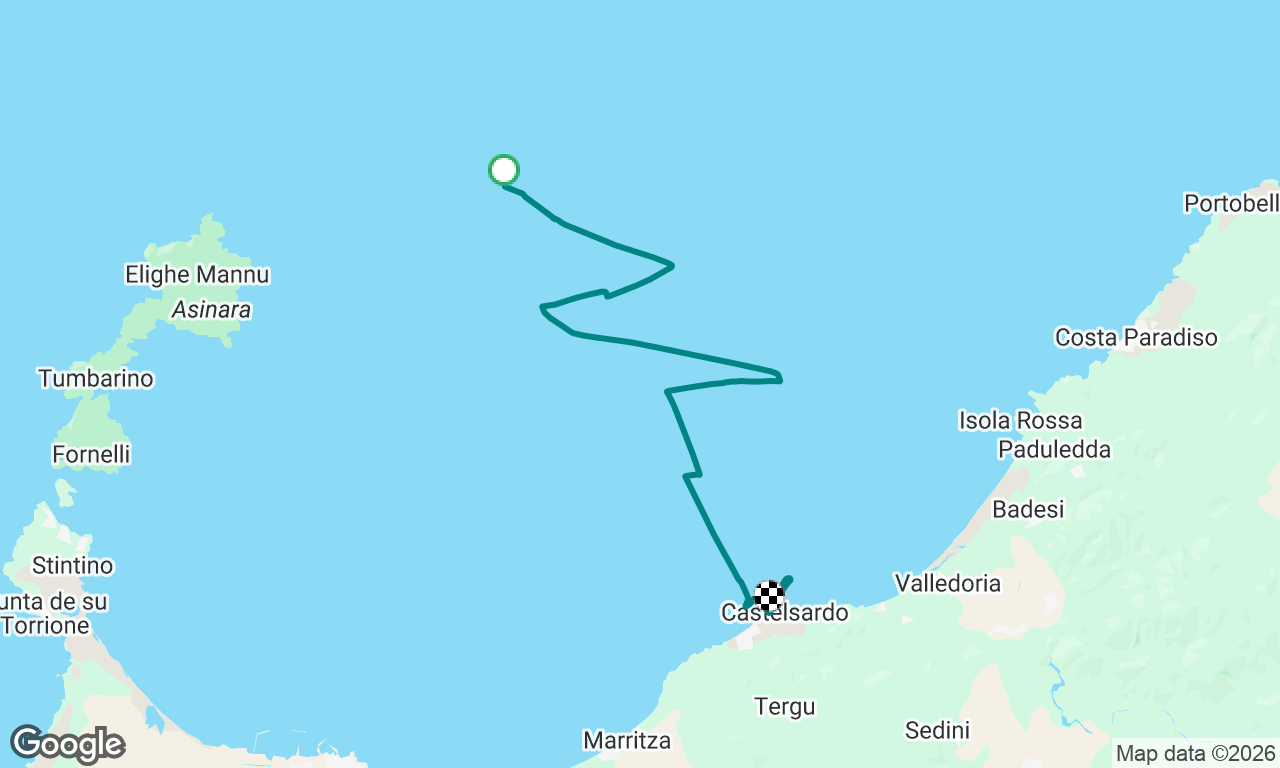 Voyage map