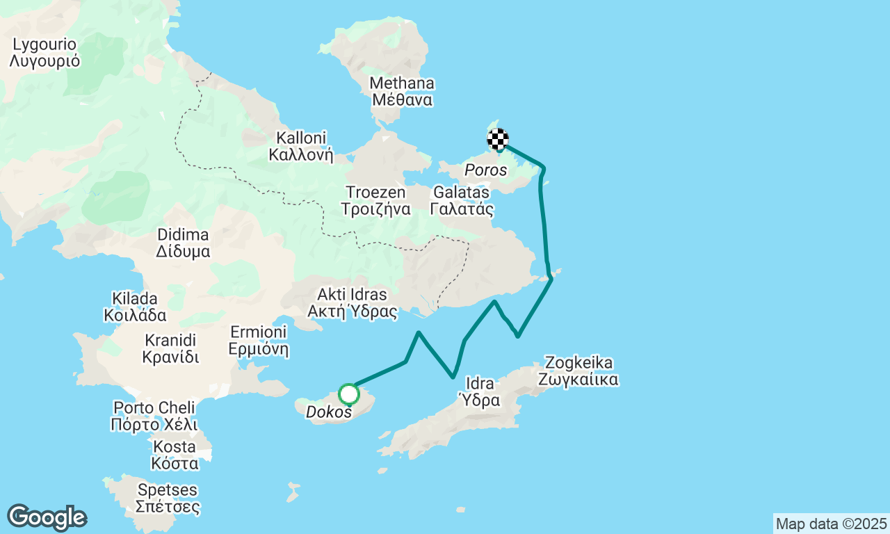 Dokos to Poros
