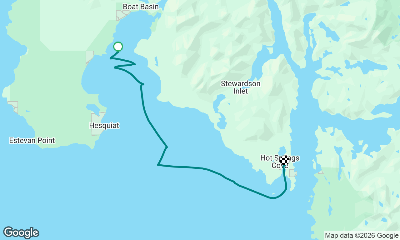 Voyage map