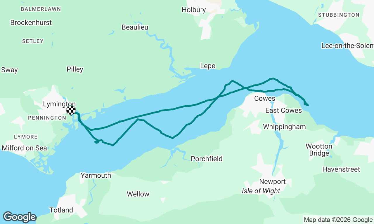 Voyage map