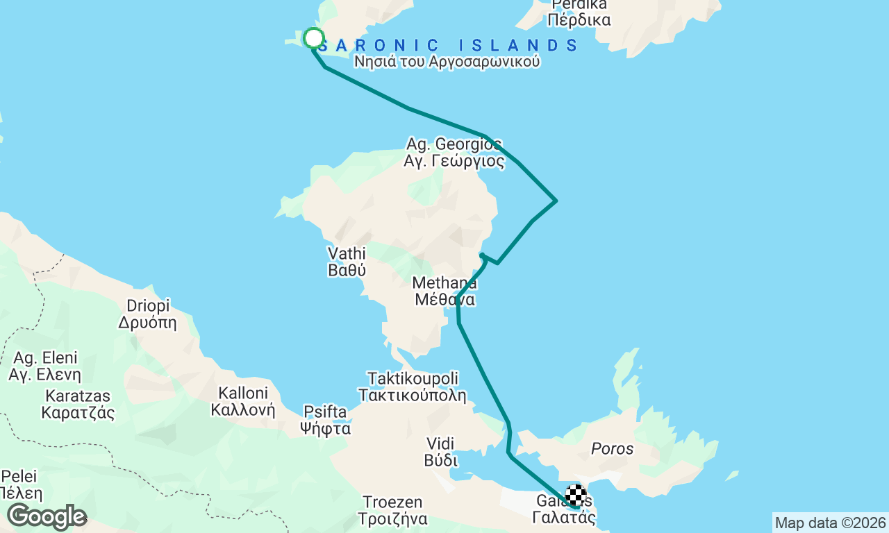 Agistri to Poros