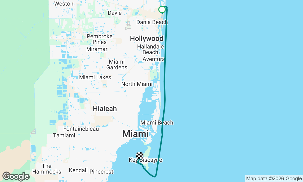 Voyage map