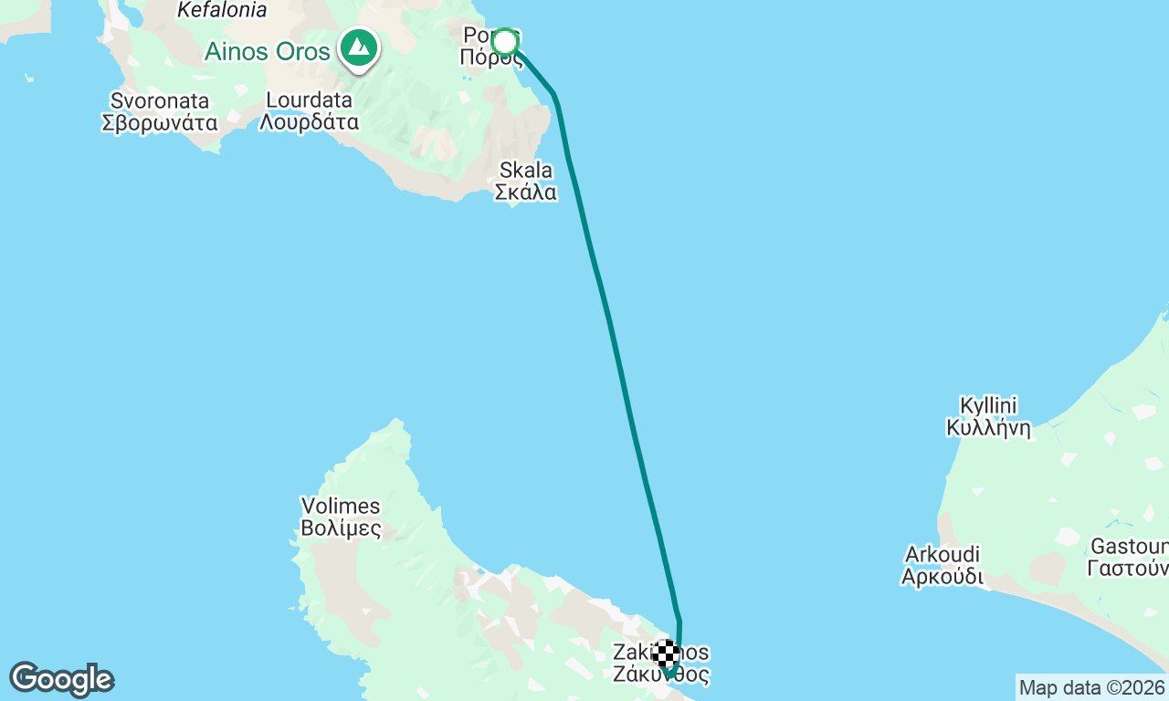 Voyage map
