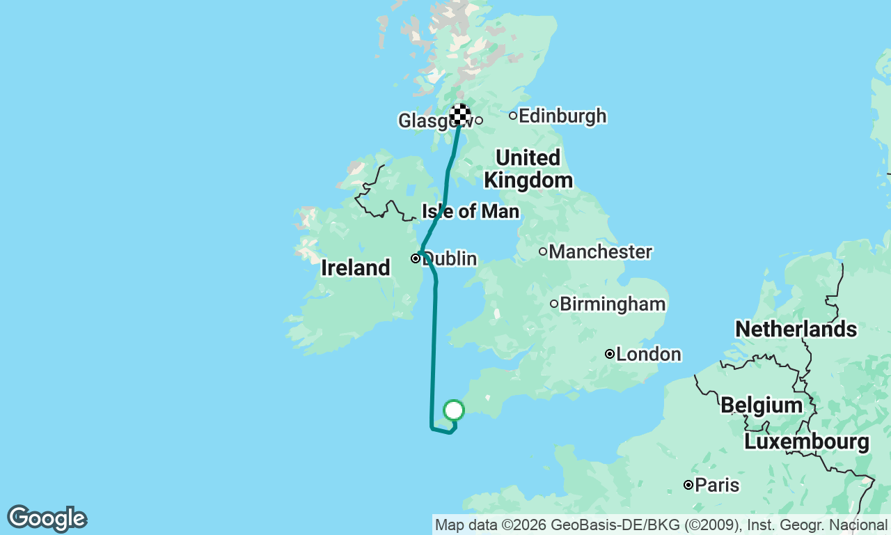 Voyage map