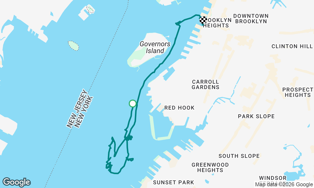 Voyage map