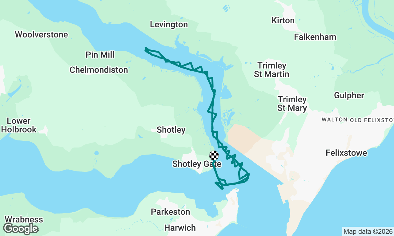 Shotley to Pin Mill