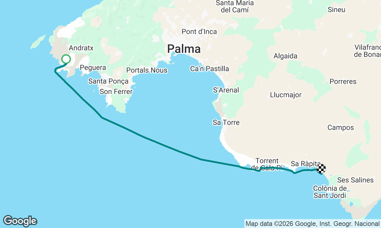 Charter Baleares S1P2 Andratx - Es Trench, Mallorca (Sp)