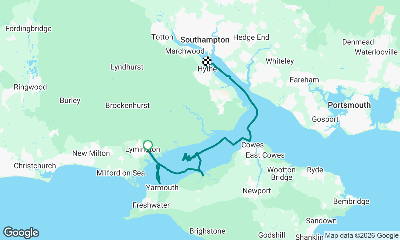 Voyage map