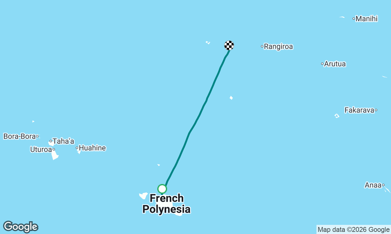 Tahiti to Tuamotu