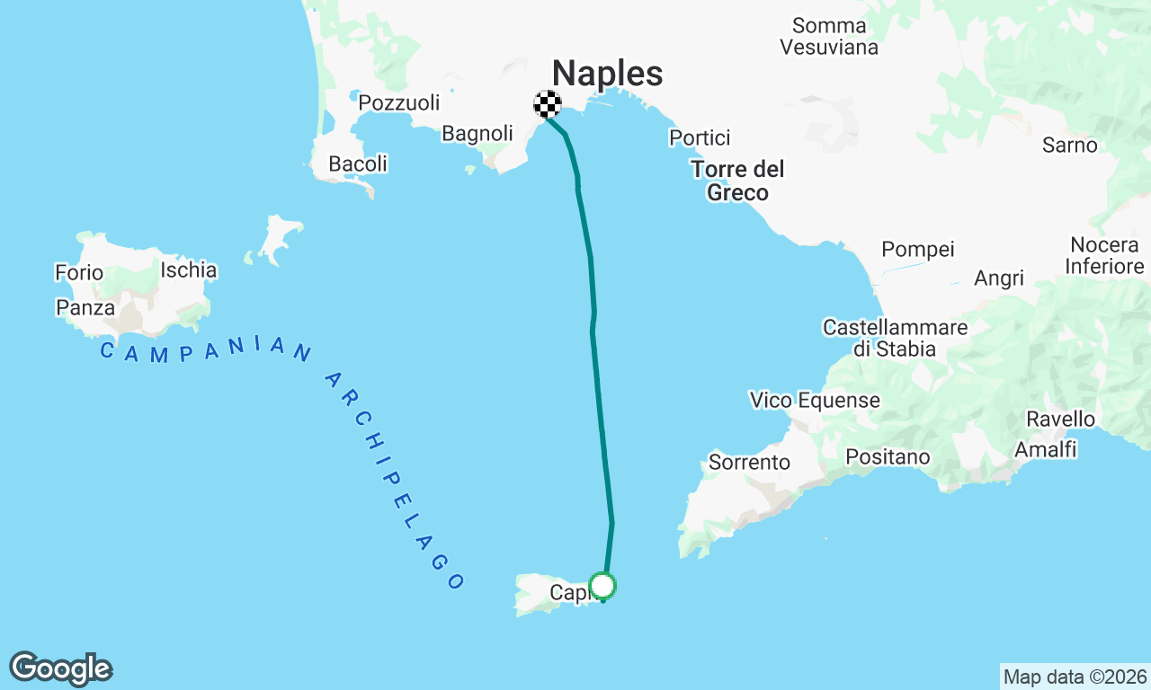 Voyage map