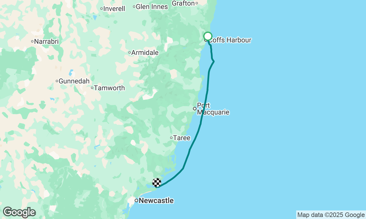 QLD25 71. Coffs Harbour to Nelson Bay