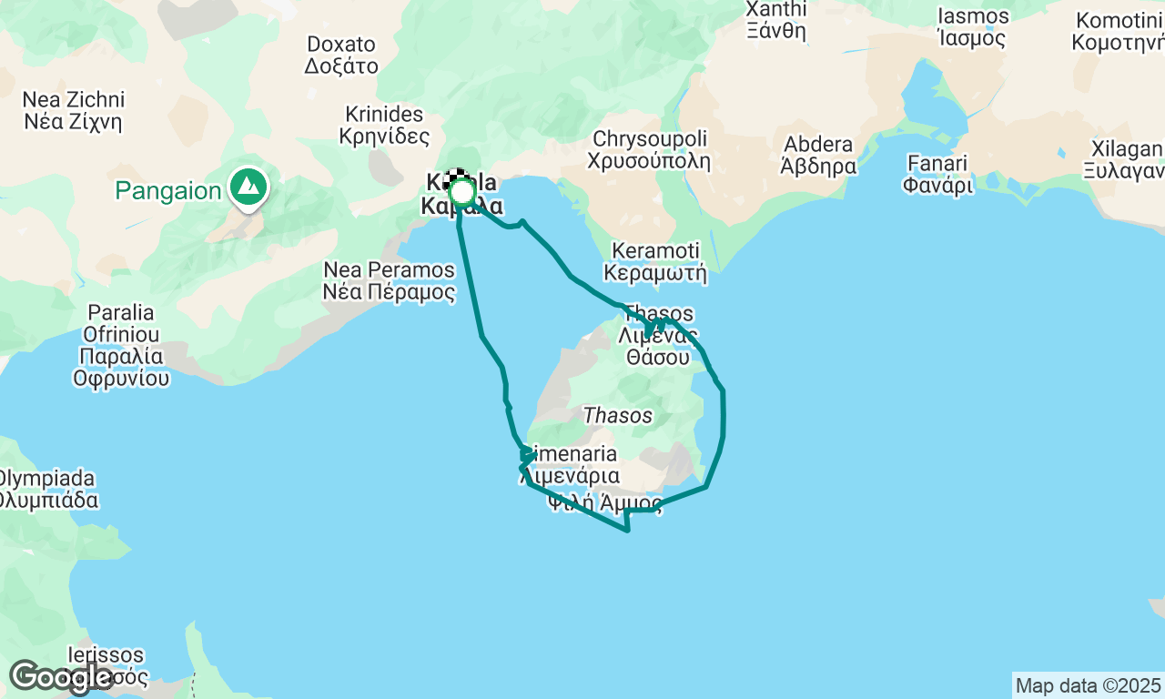 Round of Thassos regatta