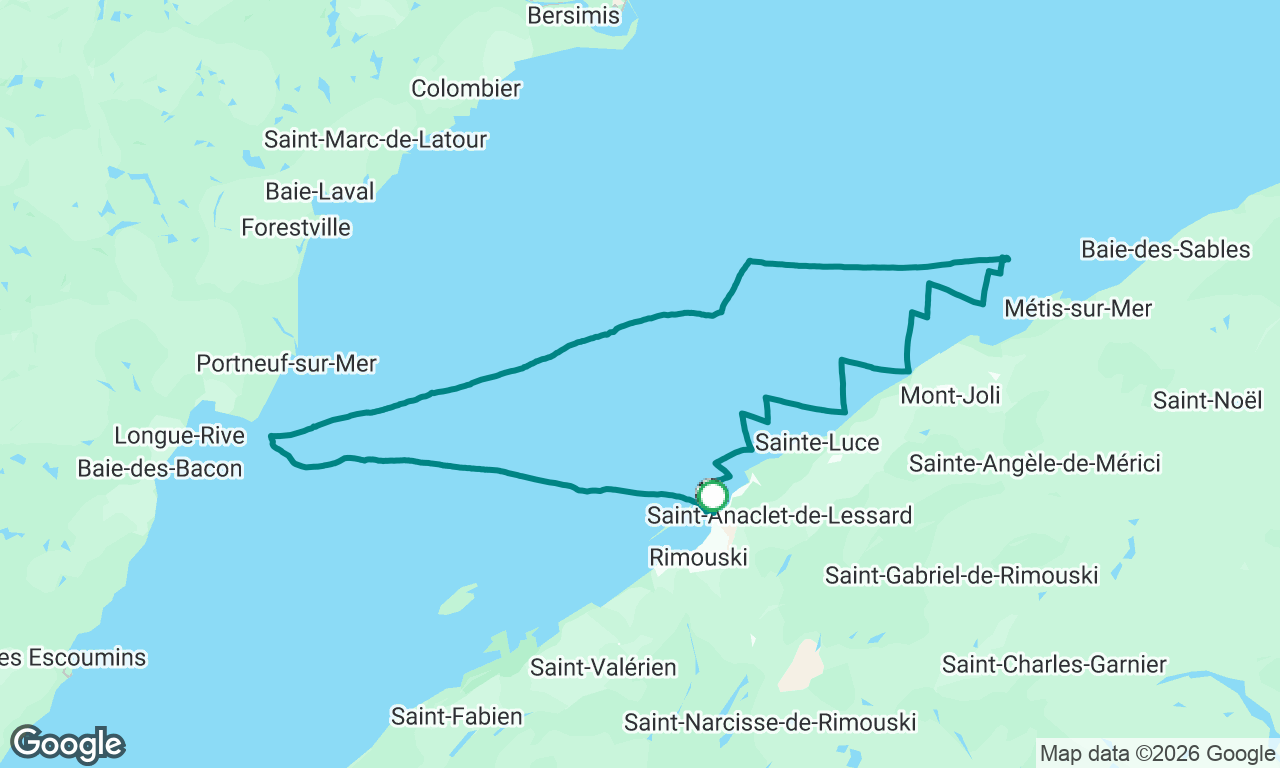 Cap à l’est - course 2 (Longue) (2eme)
